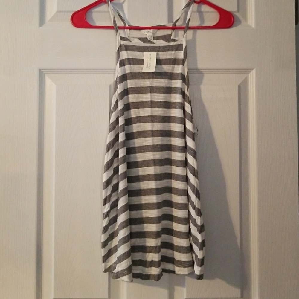 Aeropostale striped flowy tank